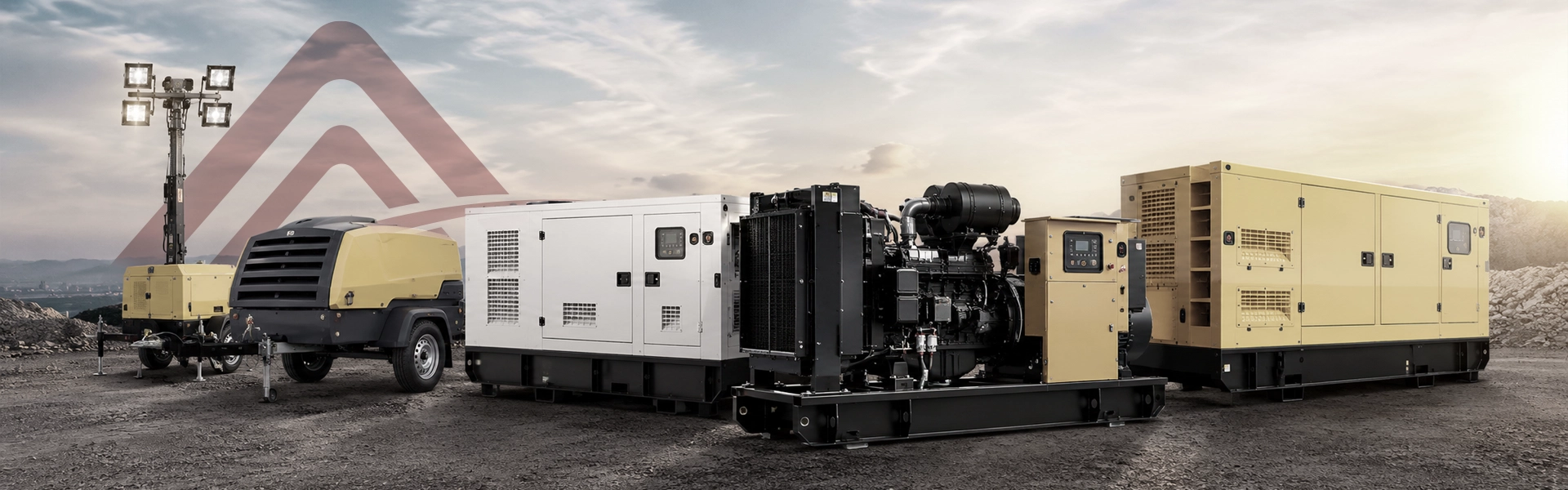 Industrial power generator unit